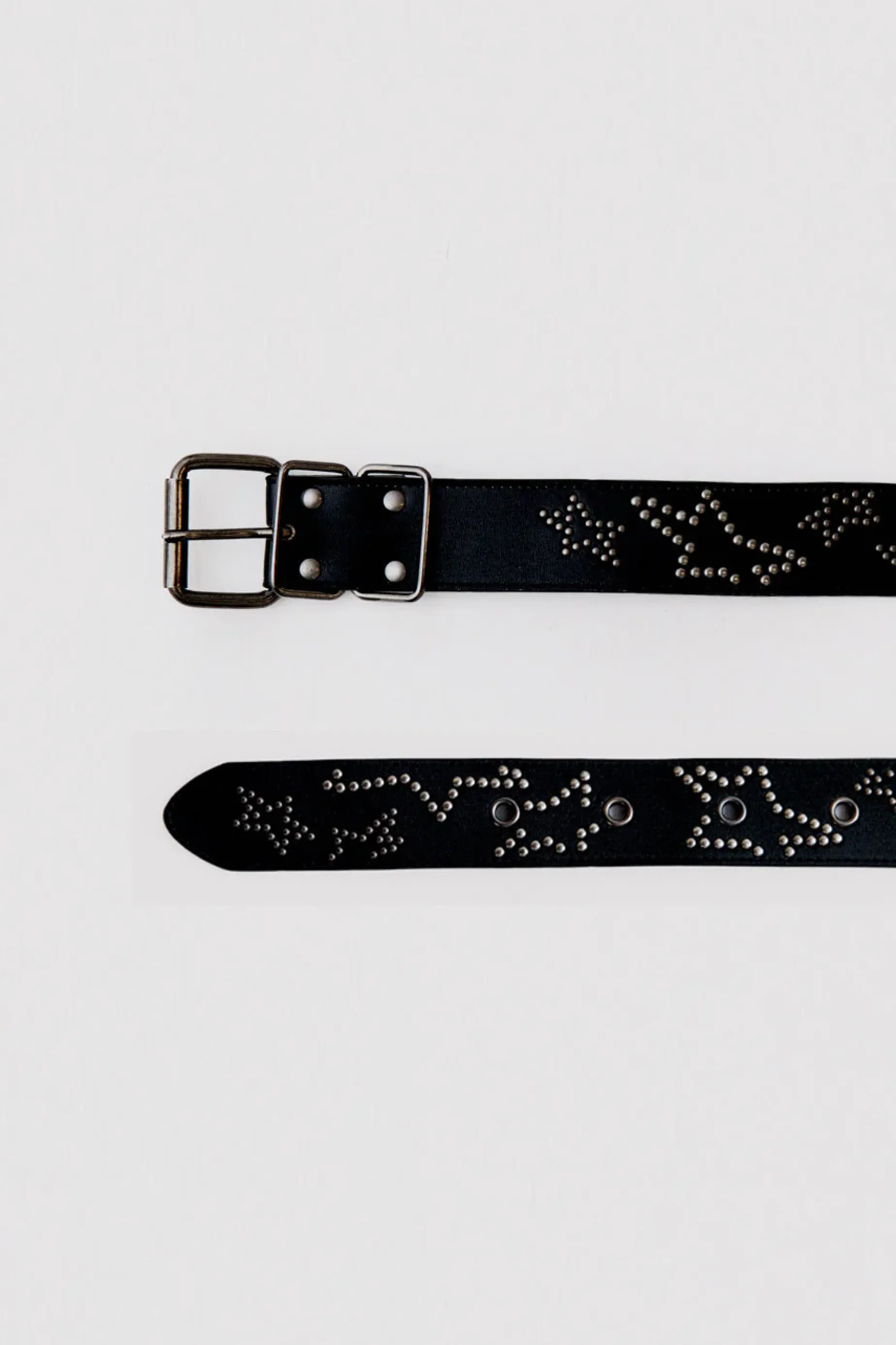 Jaded London Black Polaris Belt-Women Accessories