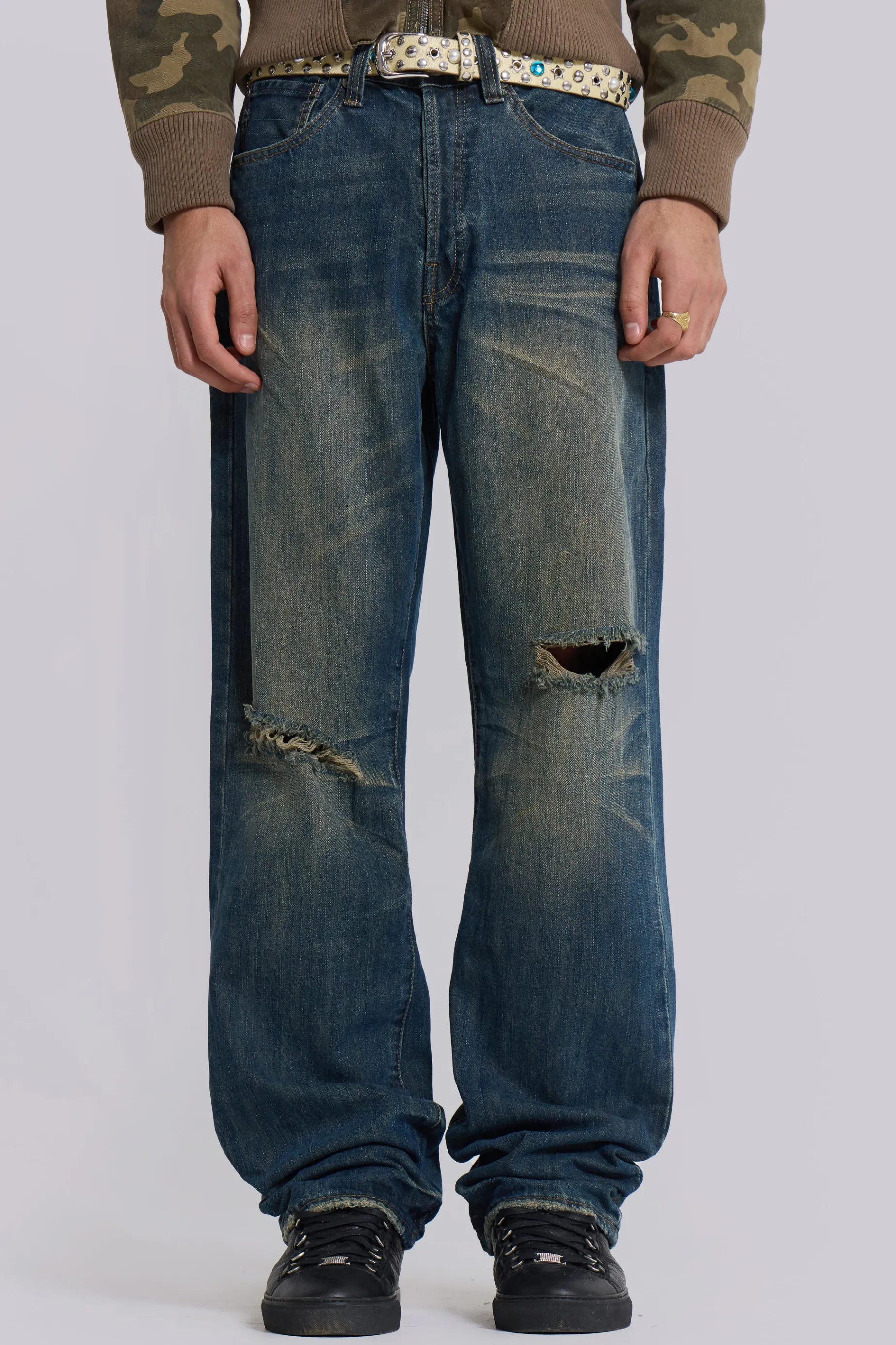 Jaded London Busted Scott Jeans- Slim/straight Jeans