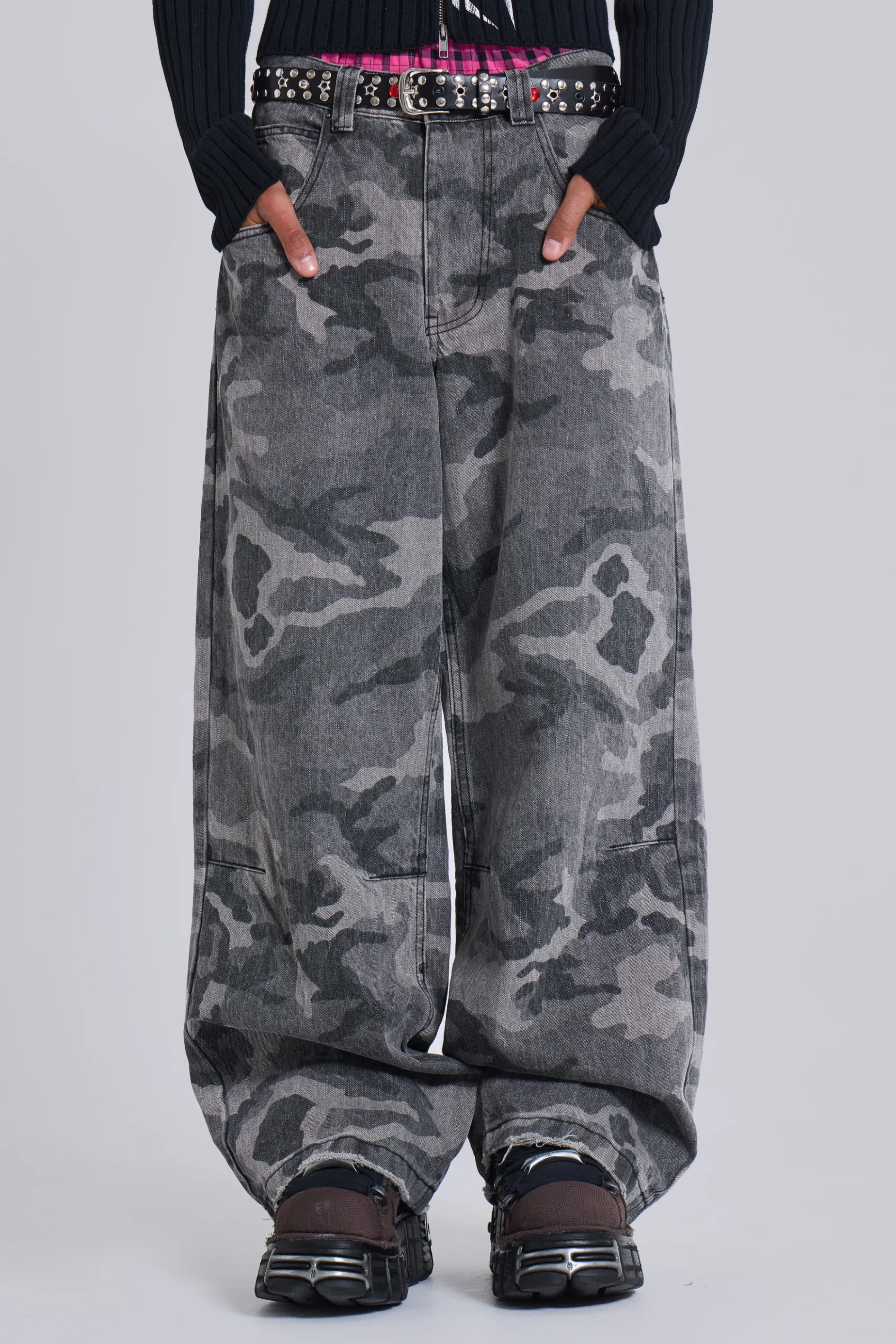 Jaded London Camo Fade Colossus Jeans- Baggy Jeans | Colossus Jeans