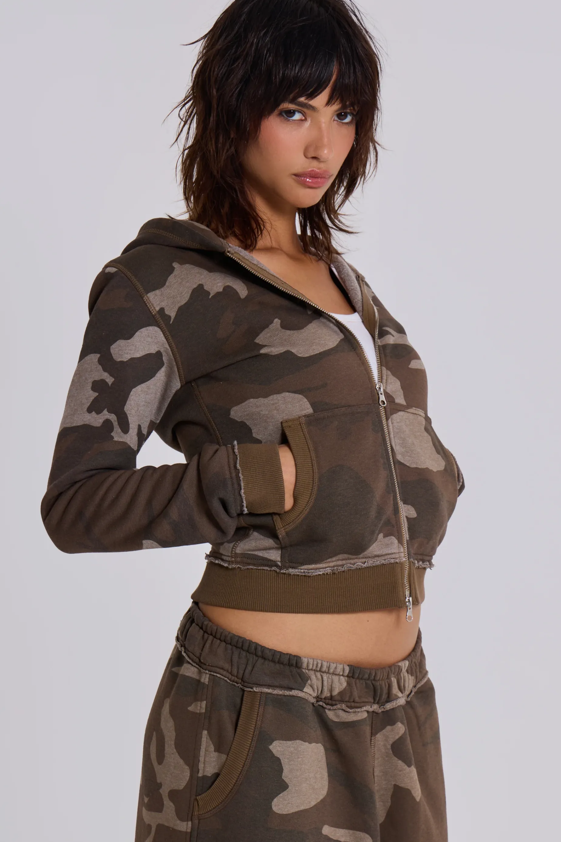 Jaded London Camo Mini Monster Hoodie-Women Hoodies & Sweatshirts | Hoodies & Sweatshirts