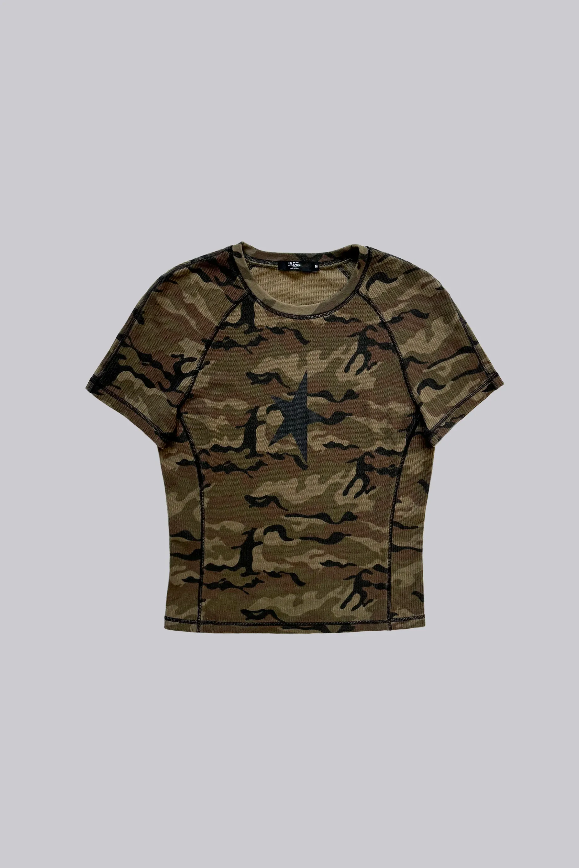 Jaded London Camo Starstruck Tee- T-shirts & Vests | Tops