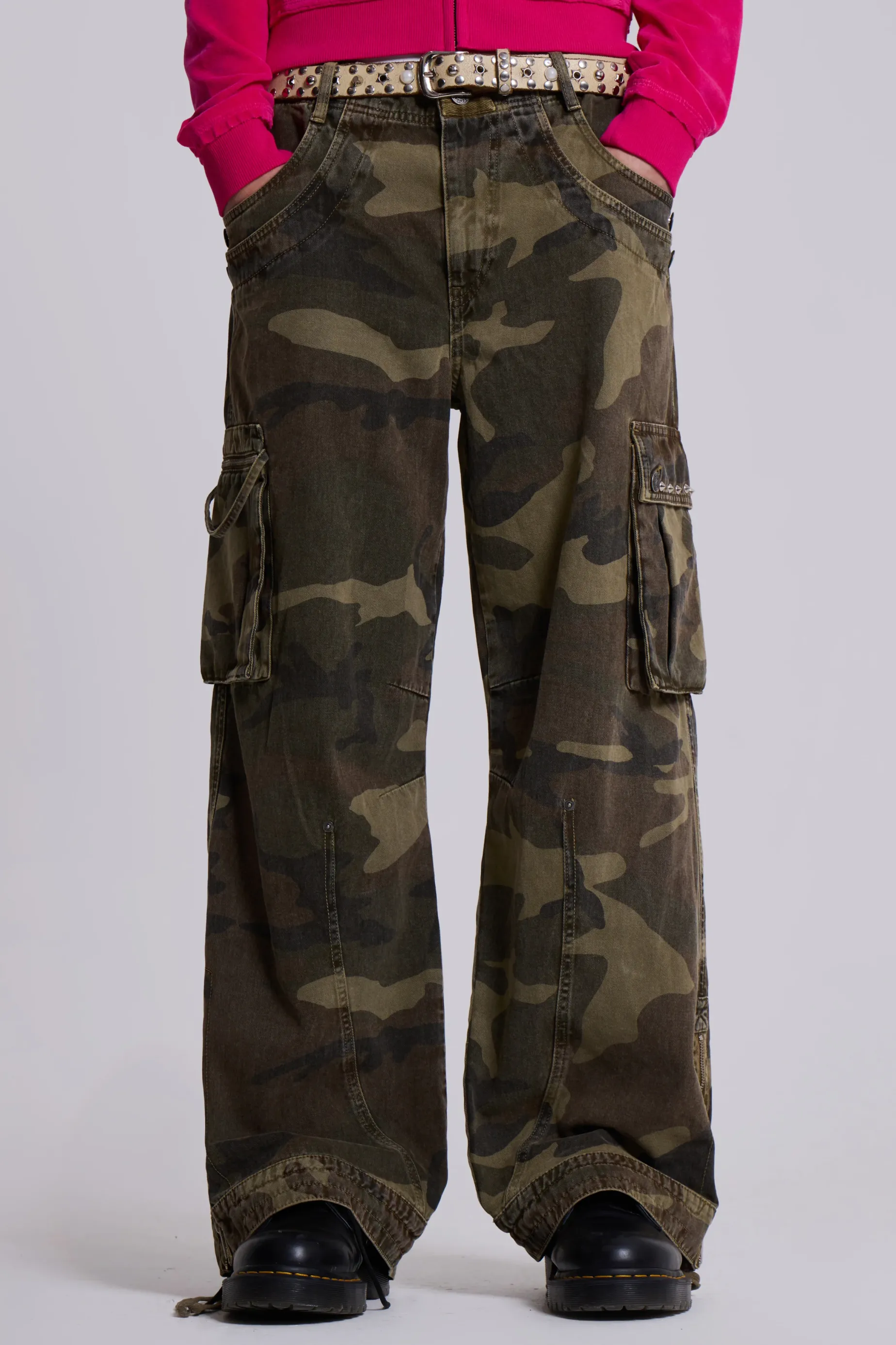 Jaded London Camo Trooper Cargo Pants- Cargo Pants | Cargo Pants