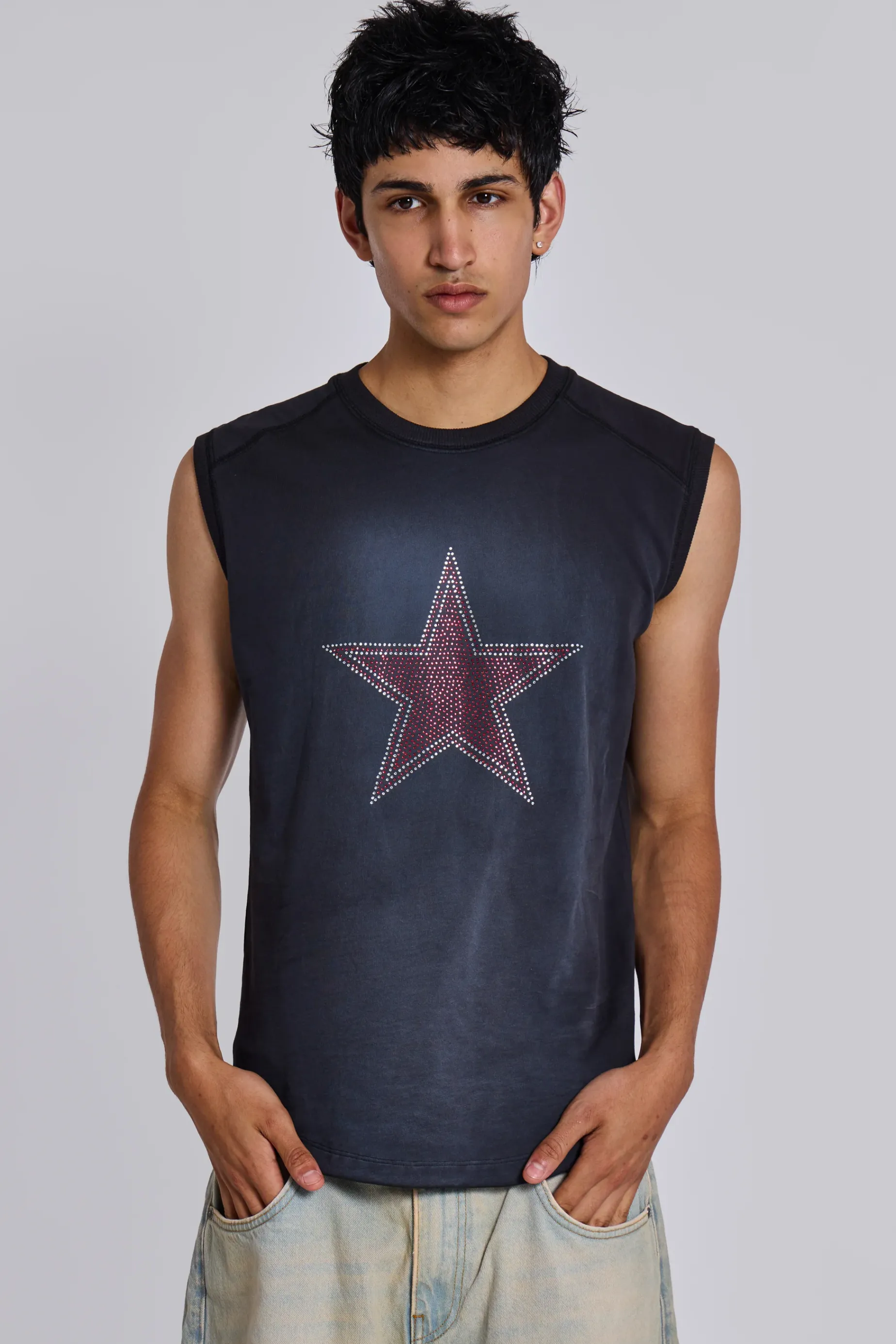 Jaded London Cosmos Tank Top- T-shirts & Vests | Tops