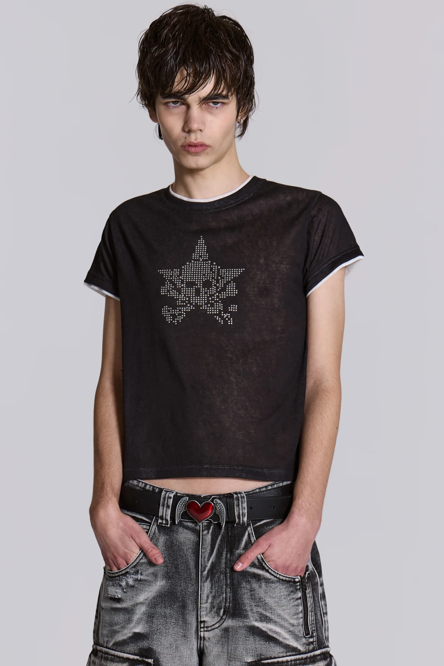 Jaded London Dead Star Tee- T-shirts & Vests | Tops