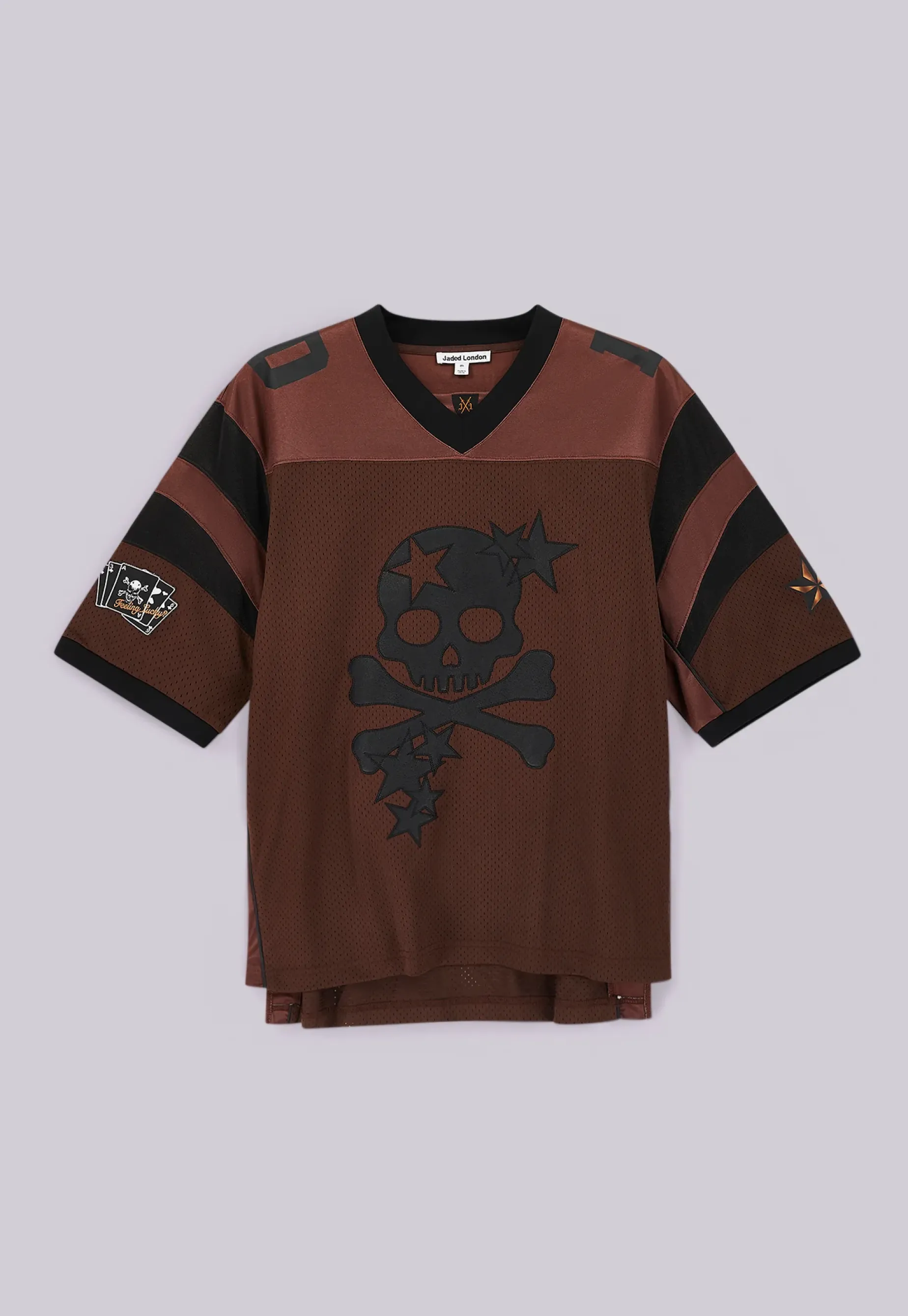 Jaded London Deadstar Football Jersey- T-shirts & Vests | Tops