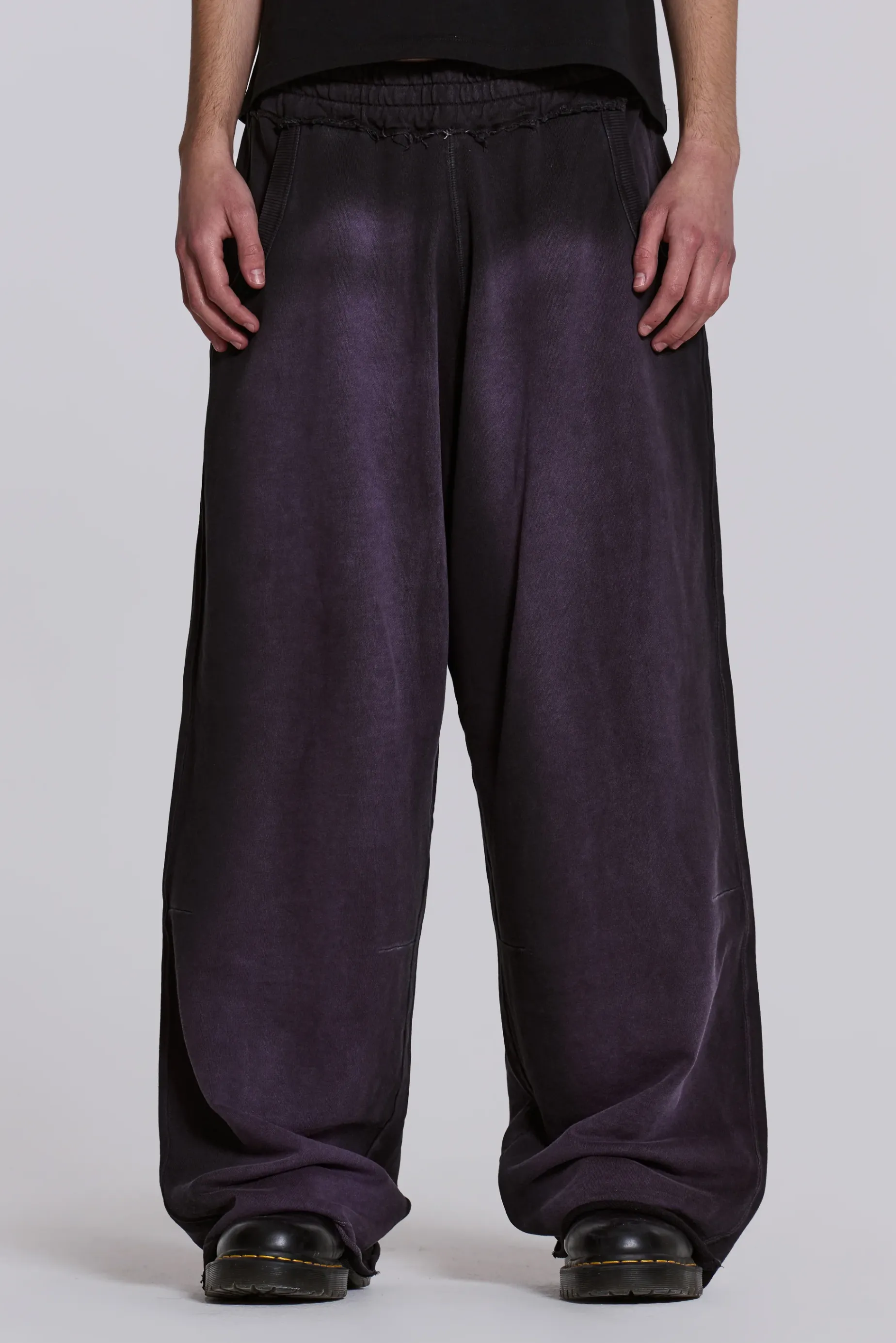 Jaded London Deep Purple Fade Baggy Monster Joggers- Joggers & Sweatpants | Baggy Joggers & Sweatpants