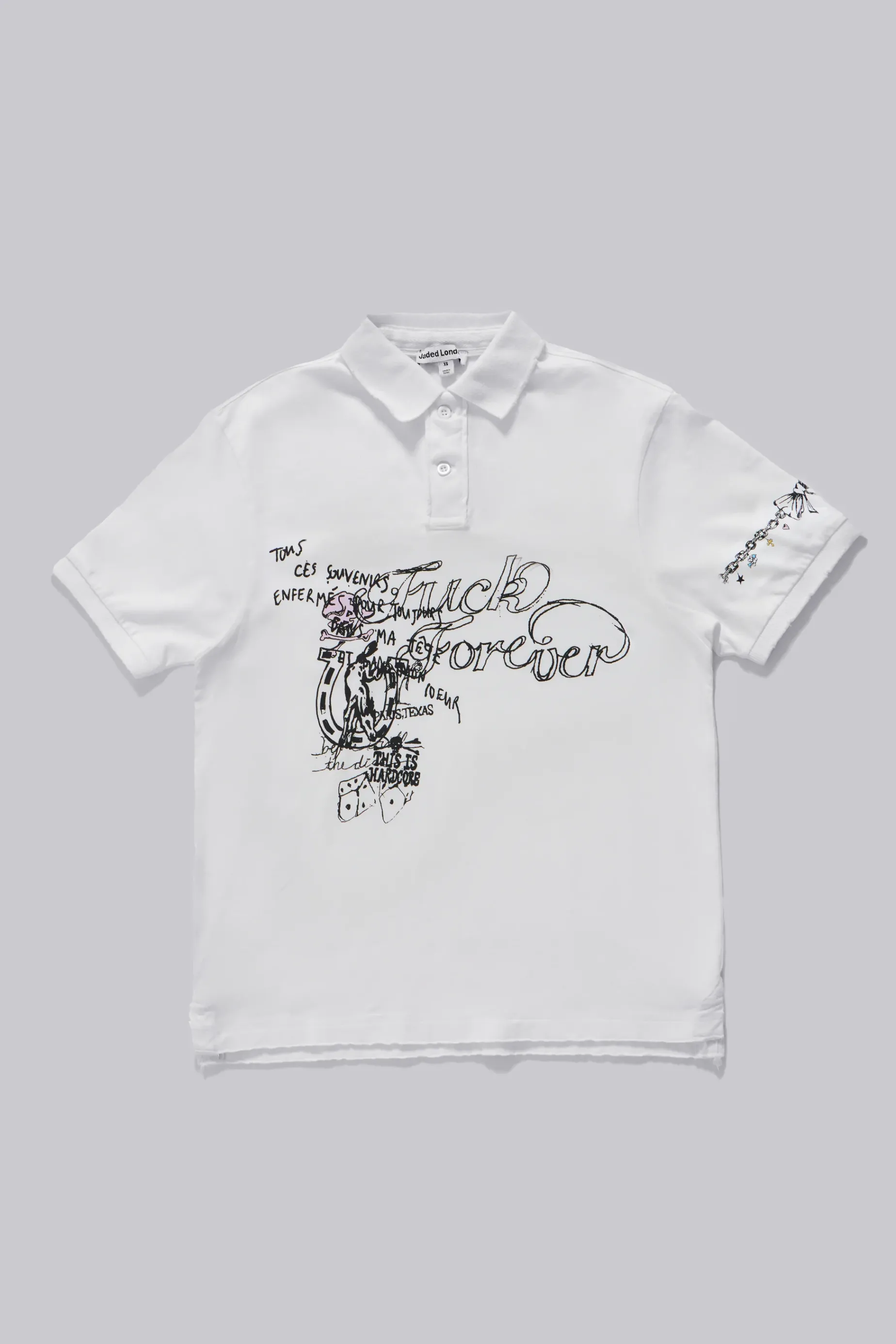 Jaded London Forever Polo- Polos | Tops