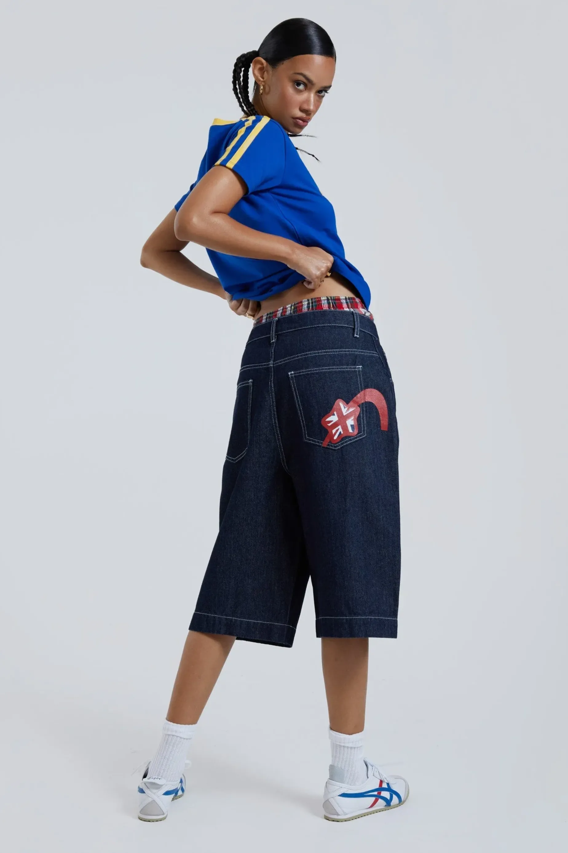 Jaded London Jumbo Denim Jorts-Women Jorts | Shorts & Jorts