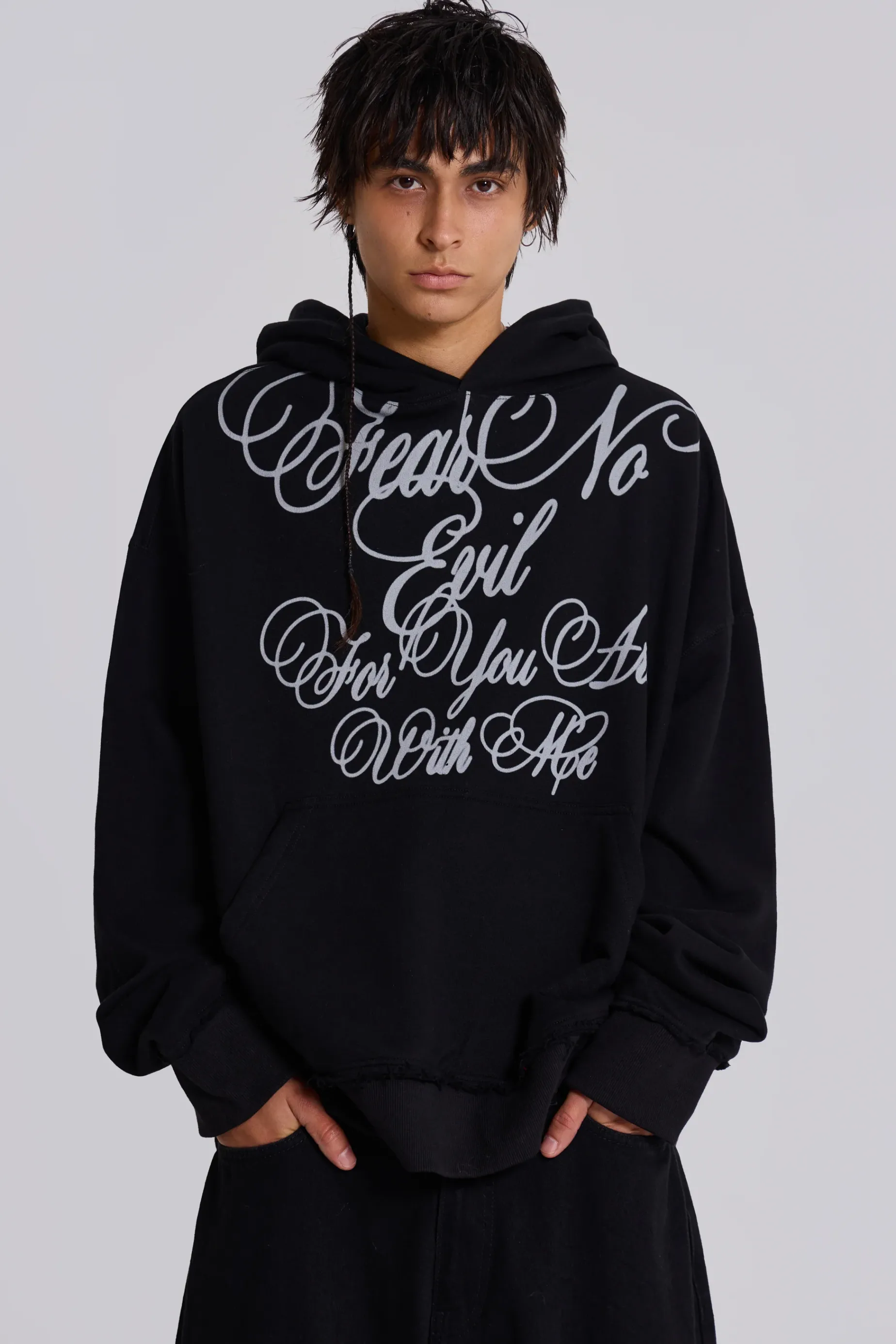 Jaded London Kasper Script Hoodie- Hoodies & Sweatshirts | Hoodies & Sweatshirts