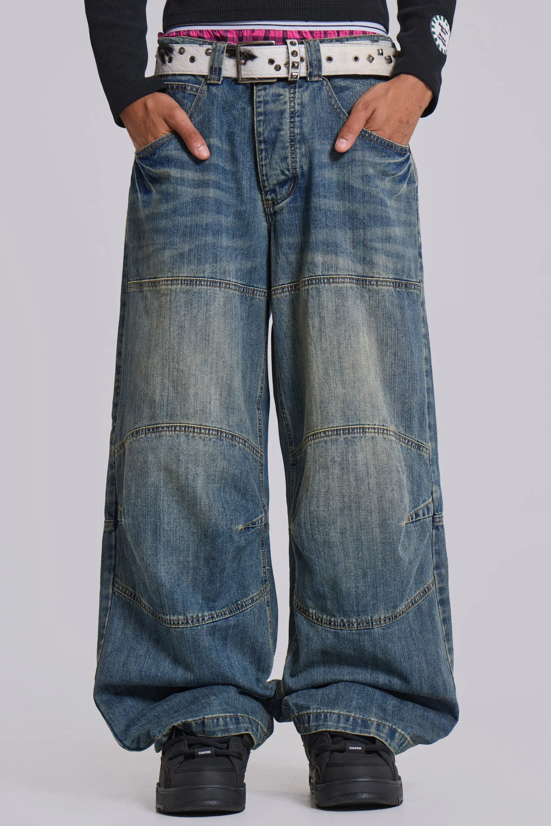 Jaded London Motor Colossus Jeans- Baggy Jeans | Colossus Jeans