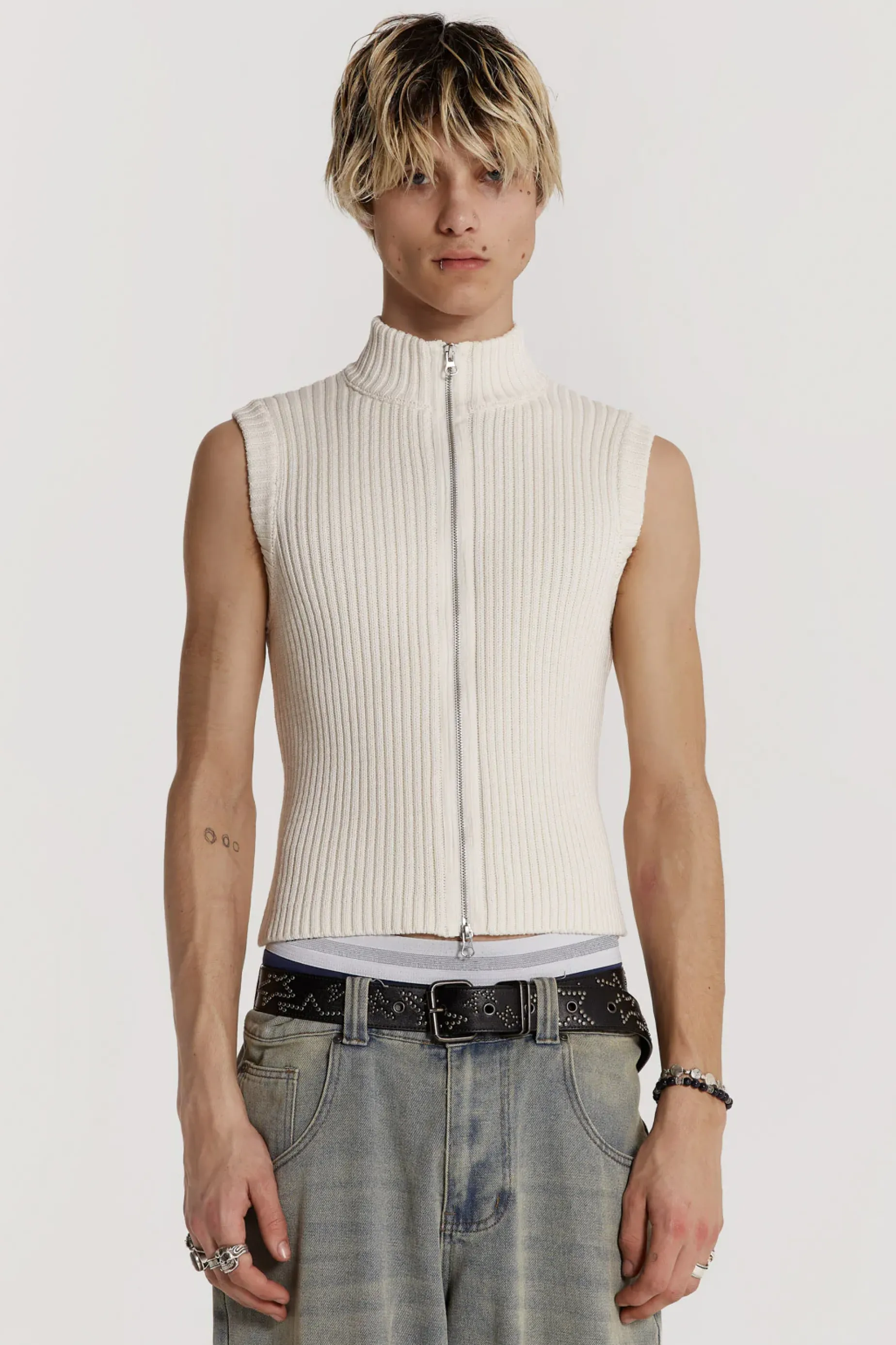 Jaded London Polar Vest- T-shirts & Vests | Tops