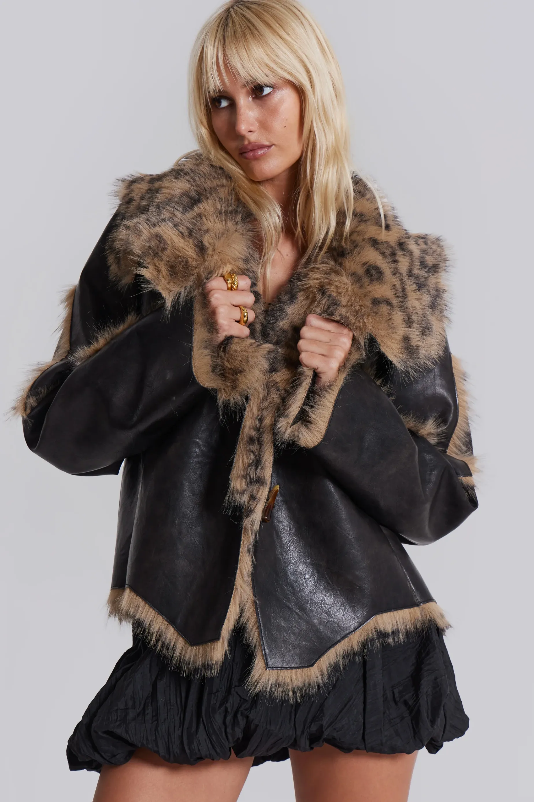 Jaded London Seone Faux Fur Jacket-Women Faux Fur Jackets & Coats | Jackets