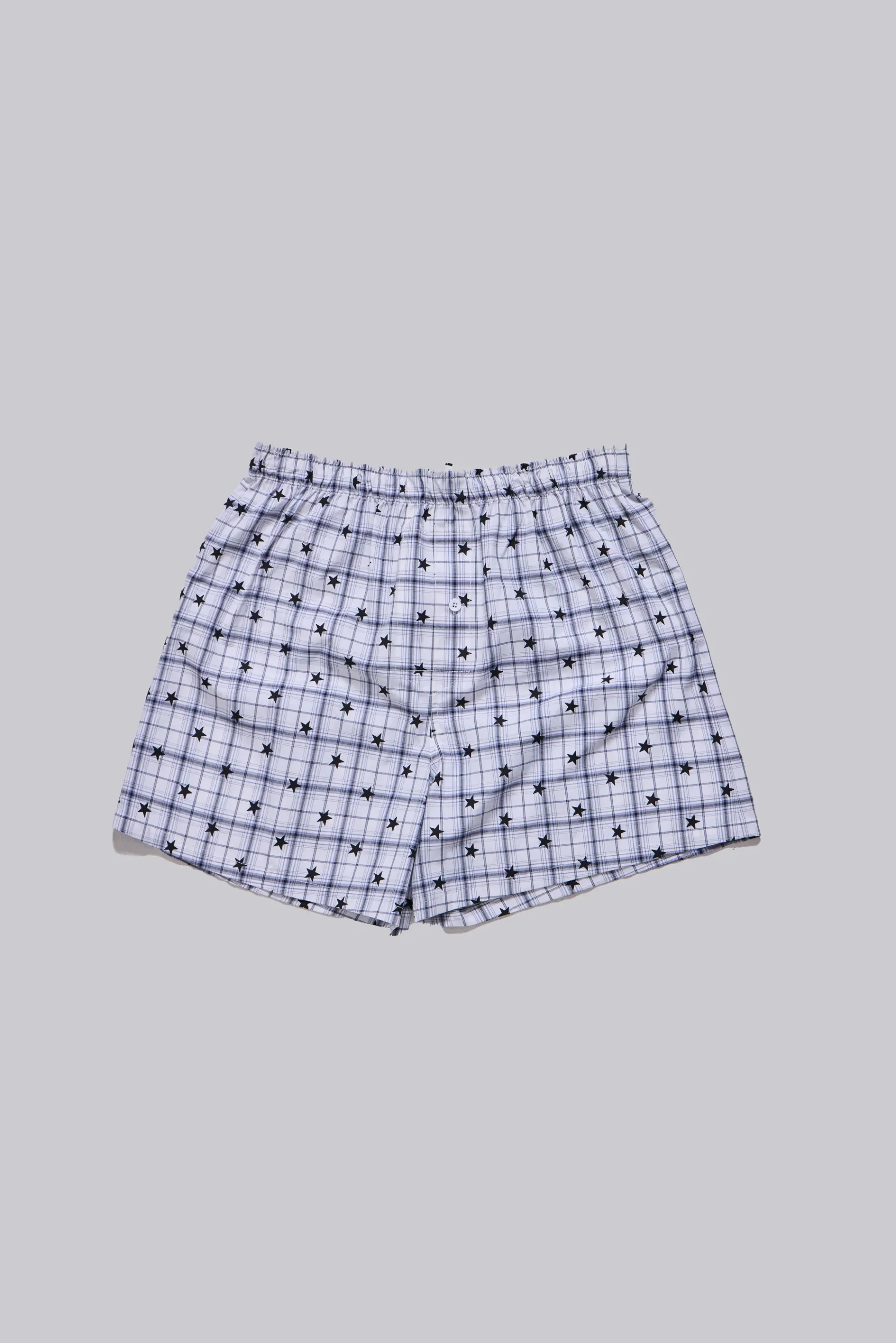 Jaded London Star Check Boxers- Accessories | Jorts & Shorts