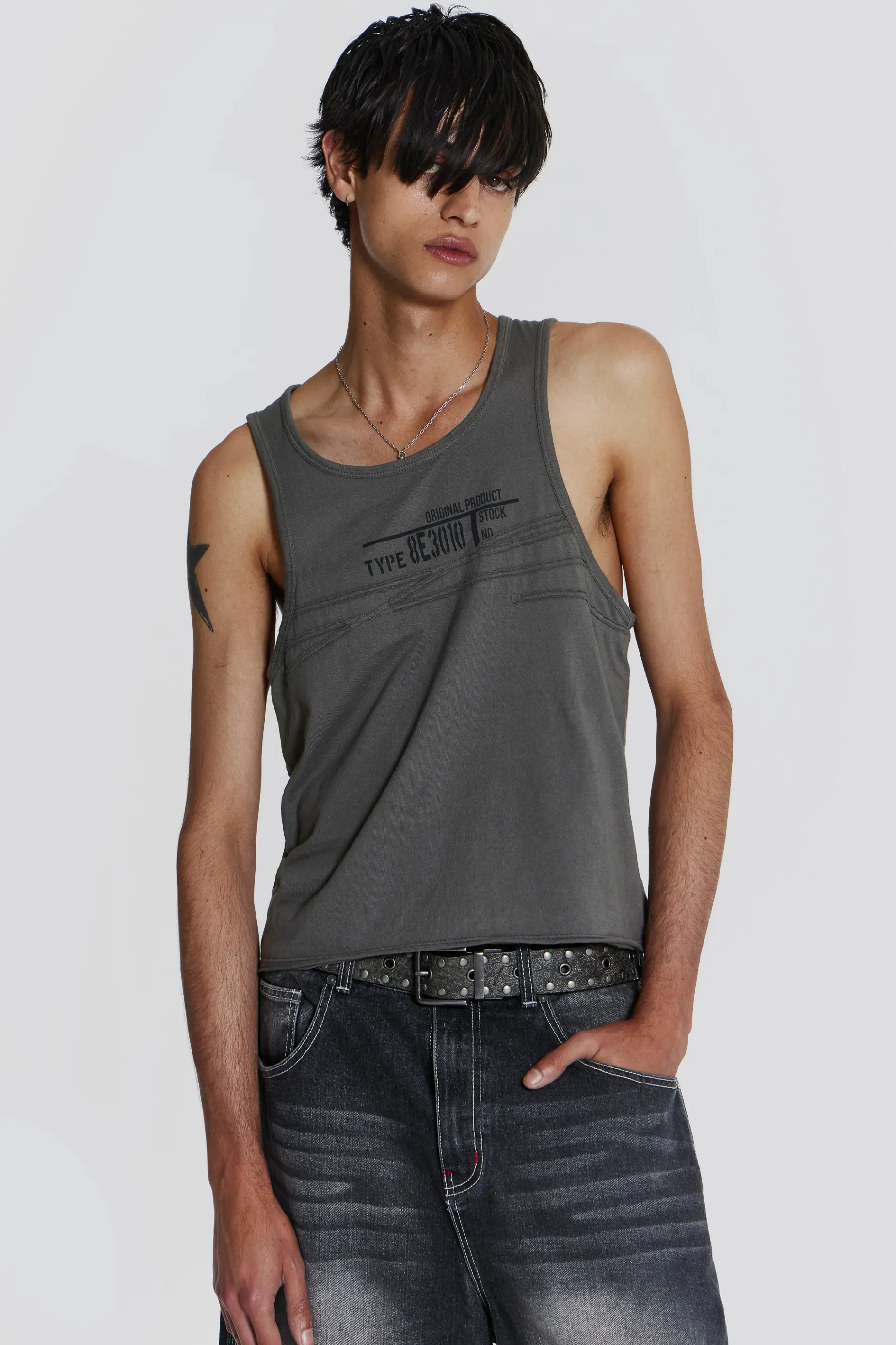 Jaded London Subtract Vest- T-shirts & Vests | Tops