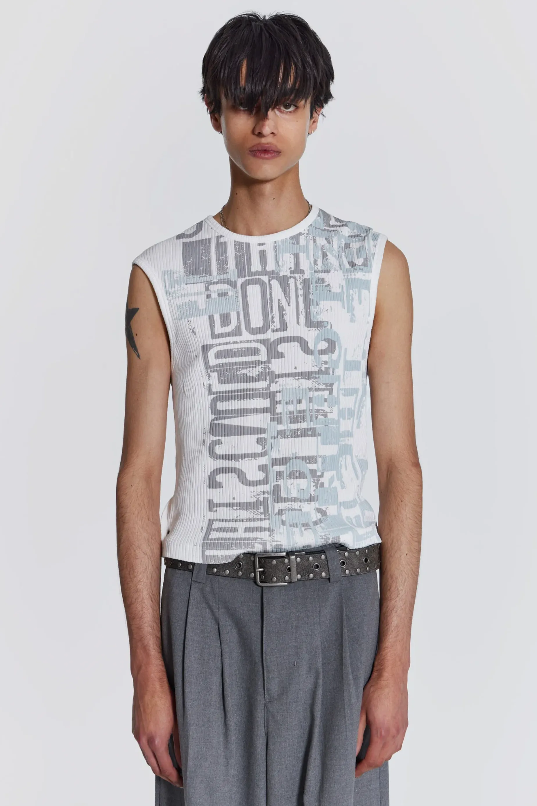 Jaded London Thesis Tank- T-shirts & Vests | Tops